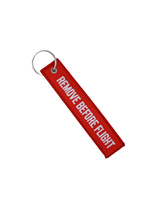 Remove before flight keytag