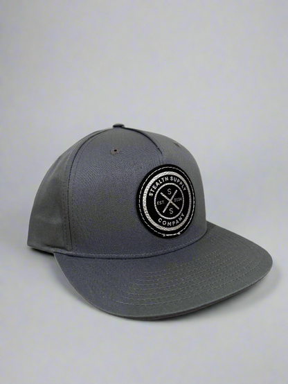 Stealth Supply Co. Leather Patch Trucker Hat