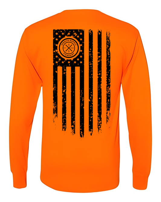 'Merica High-Vis Long Sleeve Tee