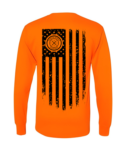 'Merica High-Vis Long Sleeve Tee