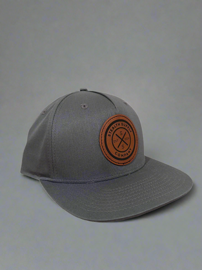 Stealth Supply Co. Leather Patch Trucker Hat