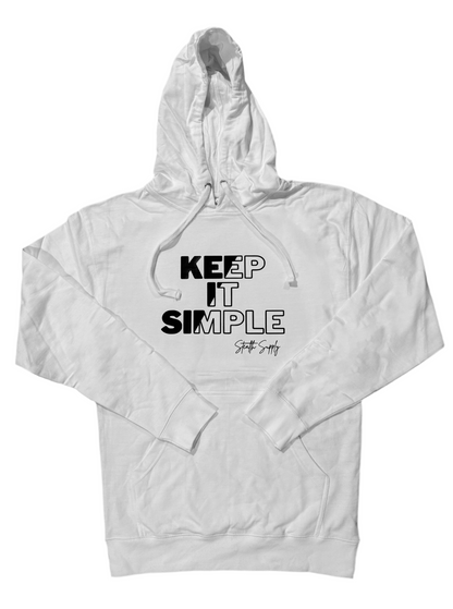 Midweight "Keep it simple" Hoodie