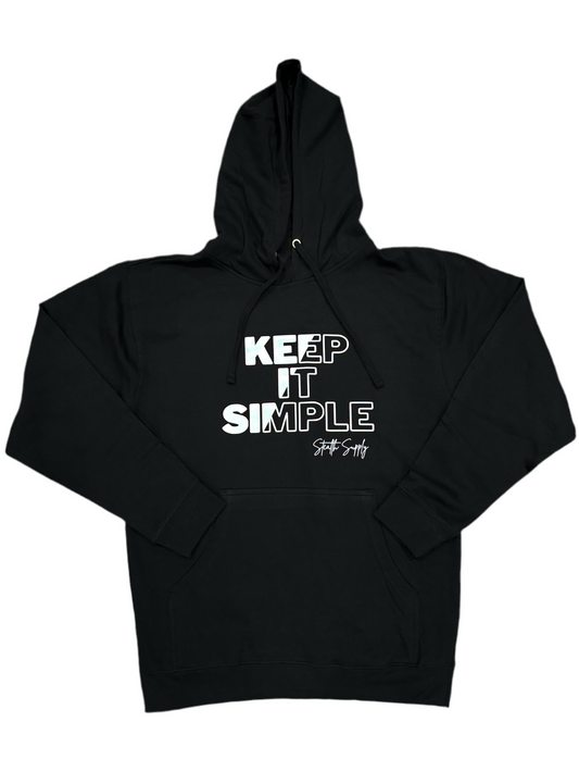 Heavyweight "Keep it simple" Hoodie