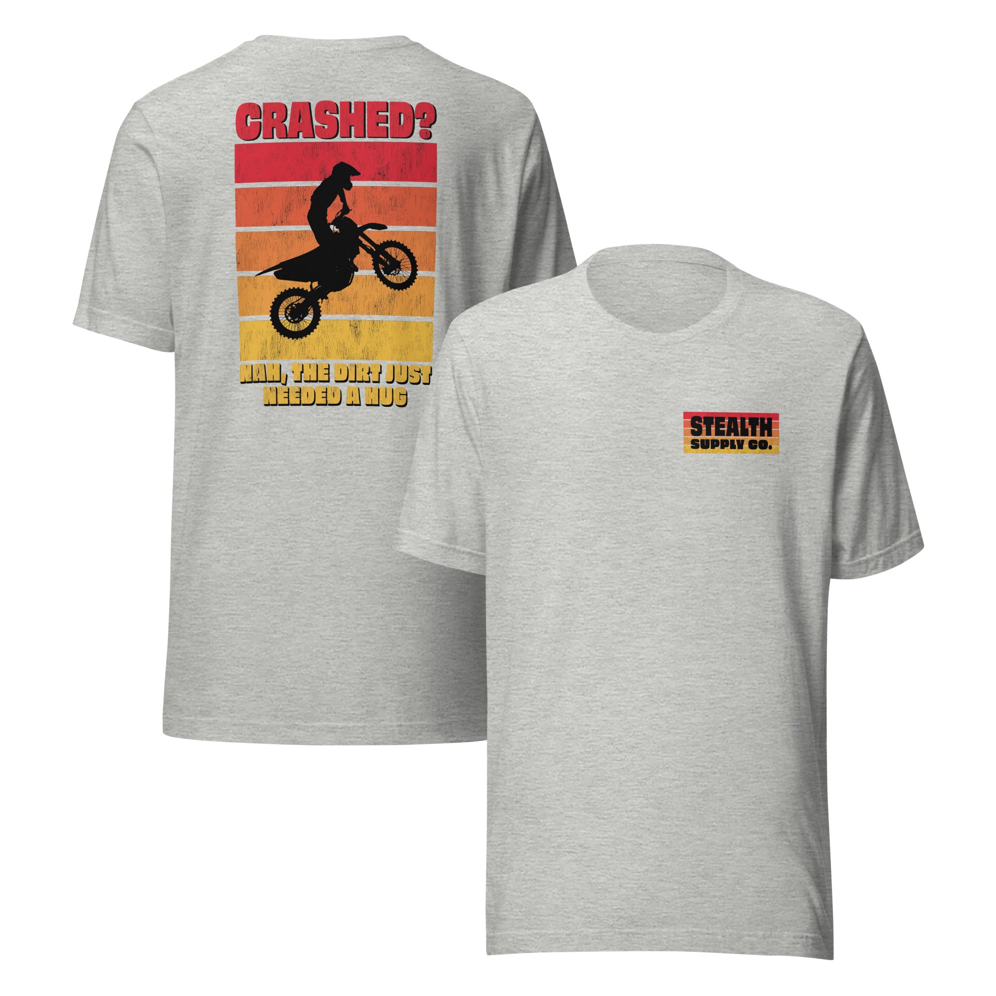 CRASHED? NAH, Premium Tee – Stealth Supply Co.