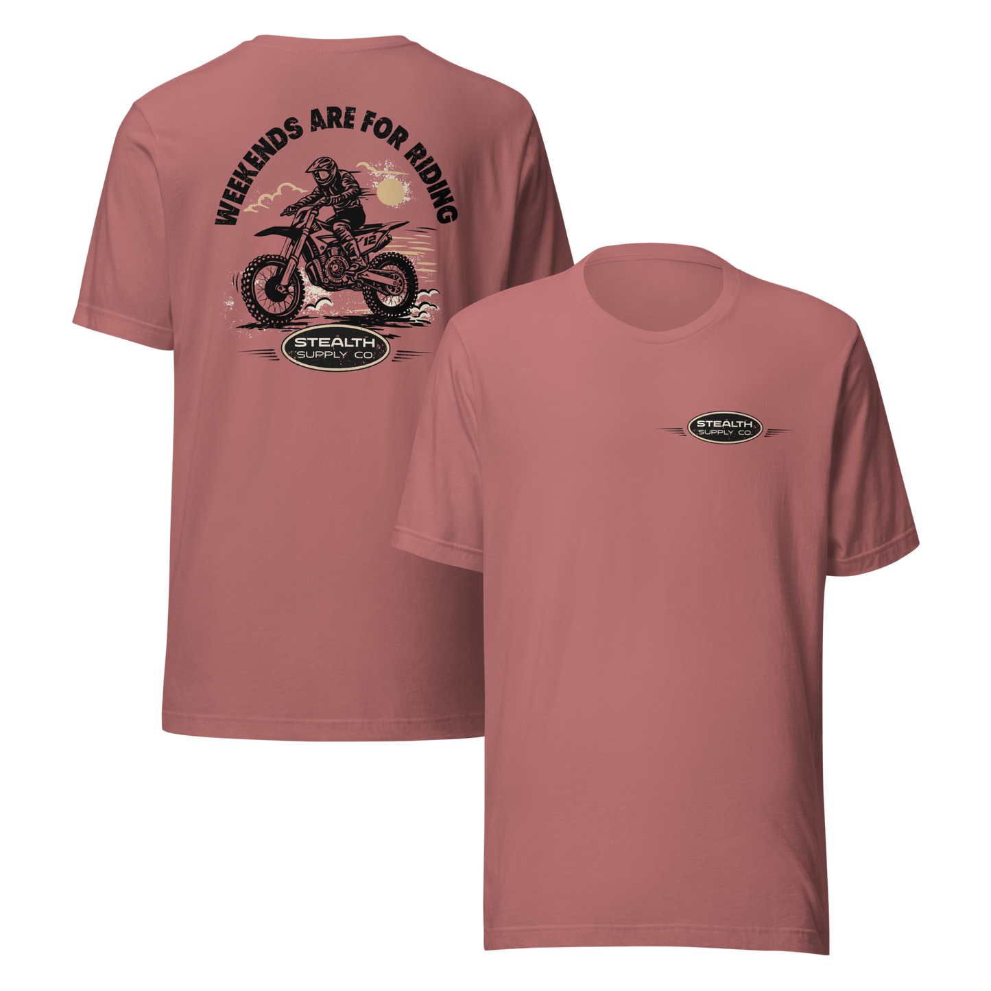 Weekends Are For Riding Tee