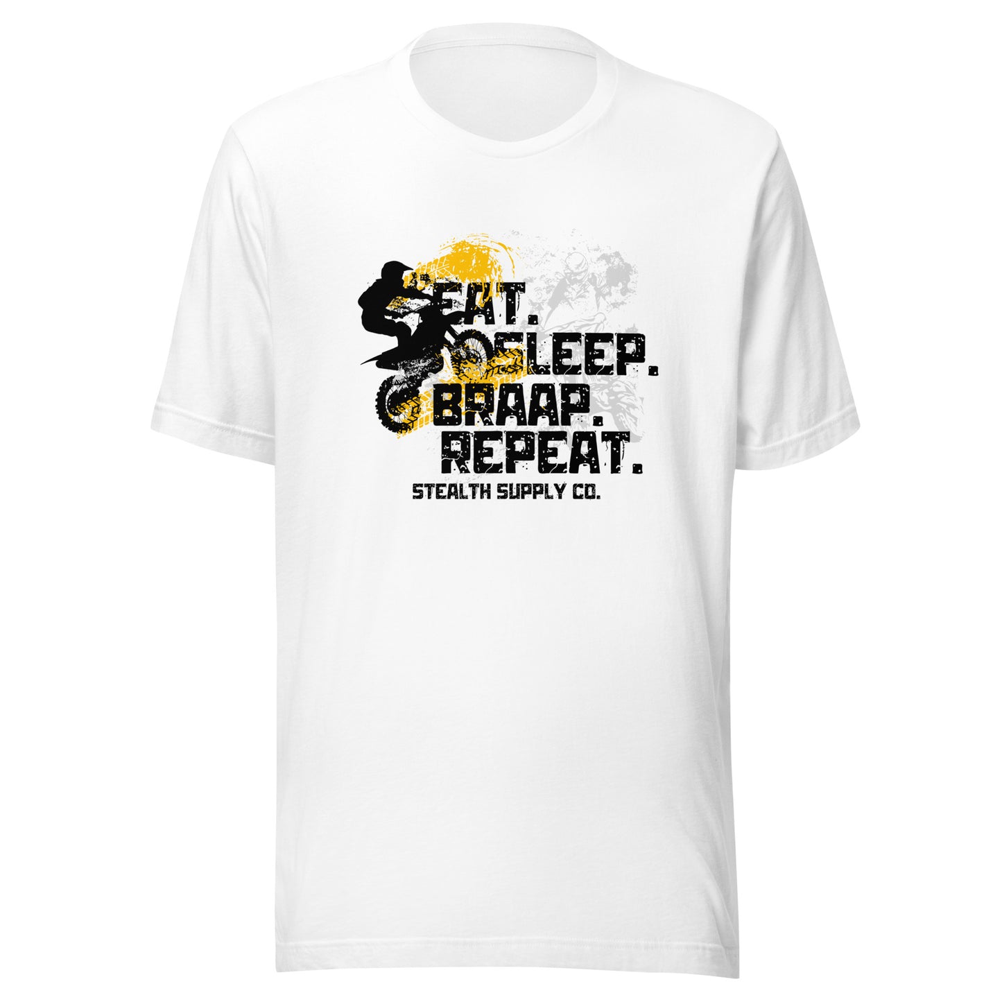 Eat. Sleep. Braap. Repeat. Tee